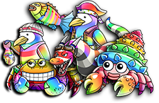 1 set of Rainbow Evolvers